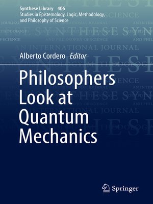 cover image of Philosophers Look at Quantum Mechanics